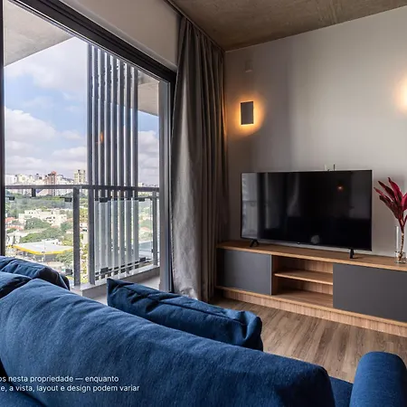 Apartamentos Com Vista Incrivel Para Sao Paulo Ao Lado Da Reboucas E Faria Lima - Ayra Pinheiros Exterior photo